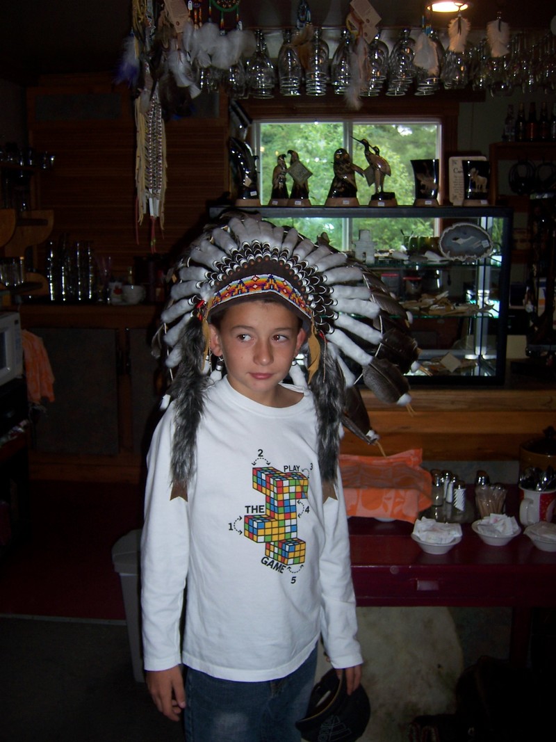 Canada dormir dan un tipi